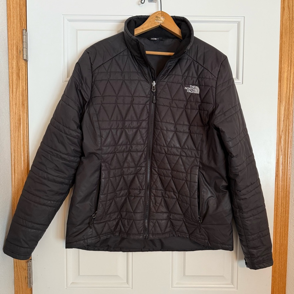 The North Face Women’s Black Quilted Jacket Size Large